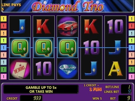 Игровые Автоматы Diamond Trio